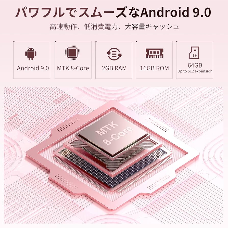 Amazon.co.jp: MP3プレーヤー Android9.0 4インチ 8コア 80GB
